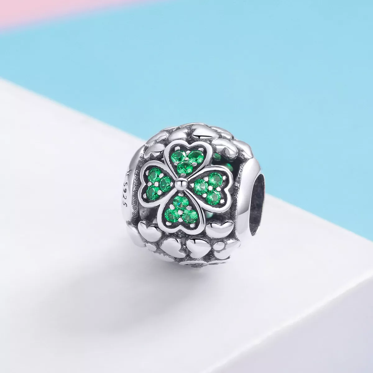 Charm Trevo verde life Pandora - SCC964