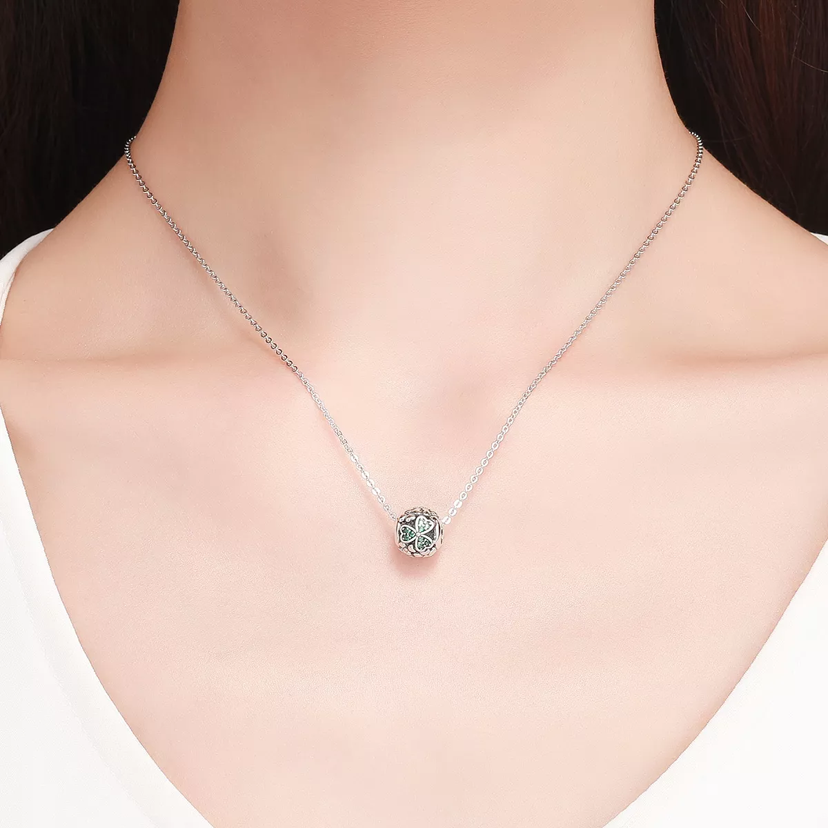 Charm Trevo verde life Pandora - SCC964