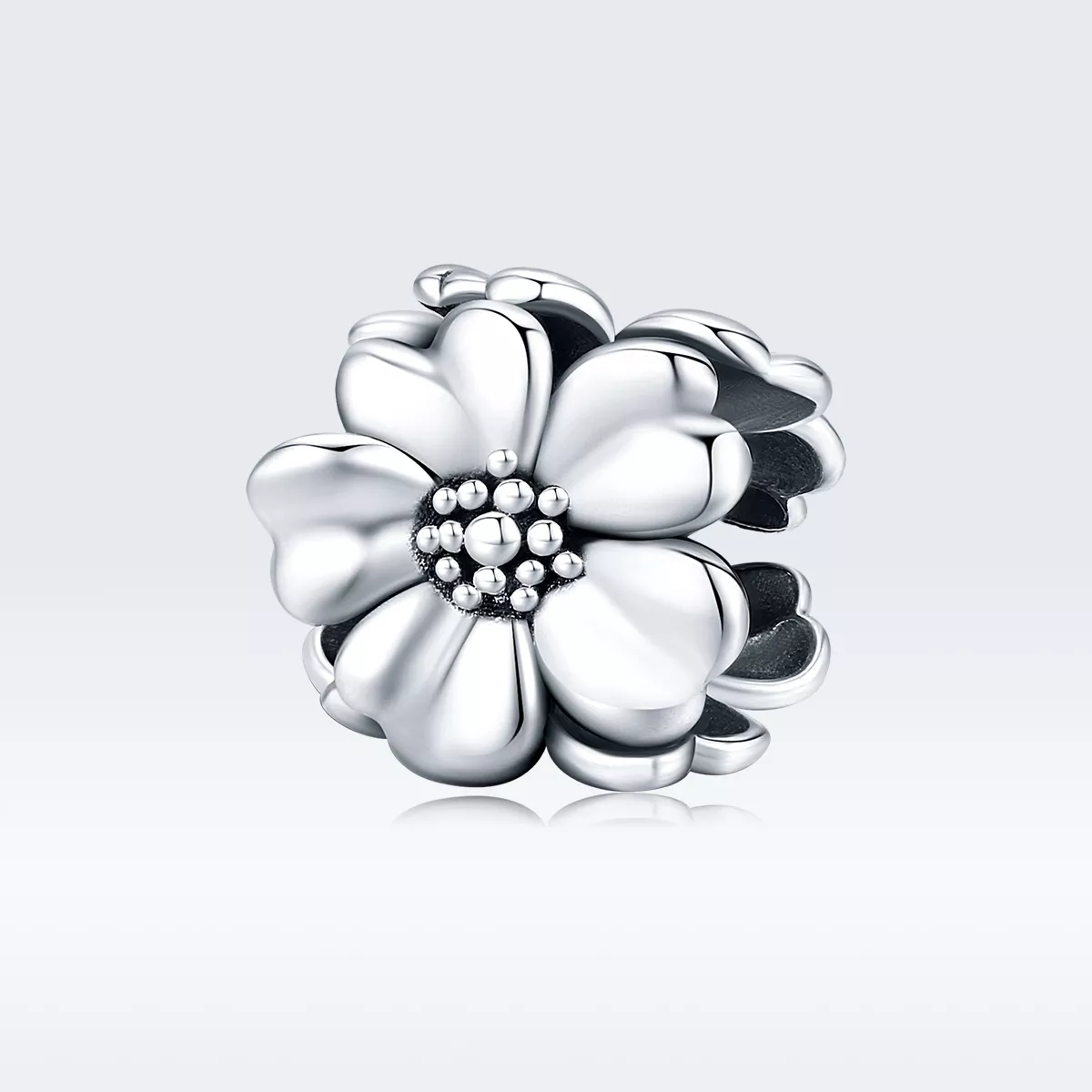 Charm Três flores life Pandora - SCC1486