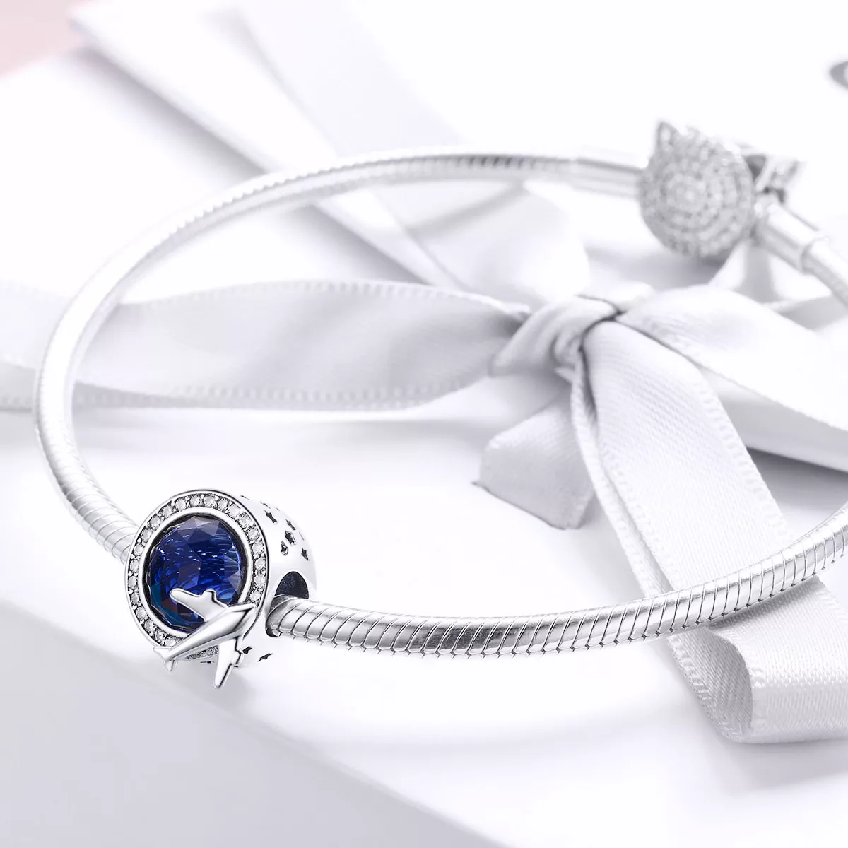 Charm Um sonho de viajar estilo Pandora - SCC895