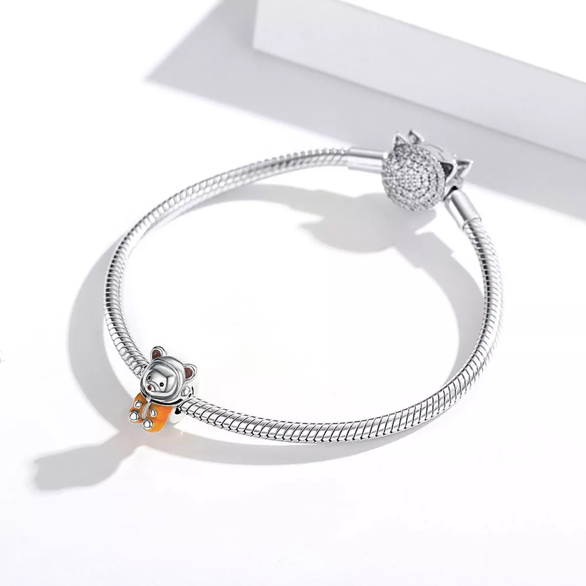 Charm Urso Espacial life Pandora - SCC1693