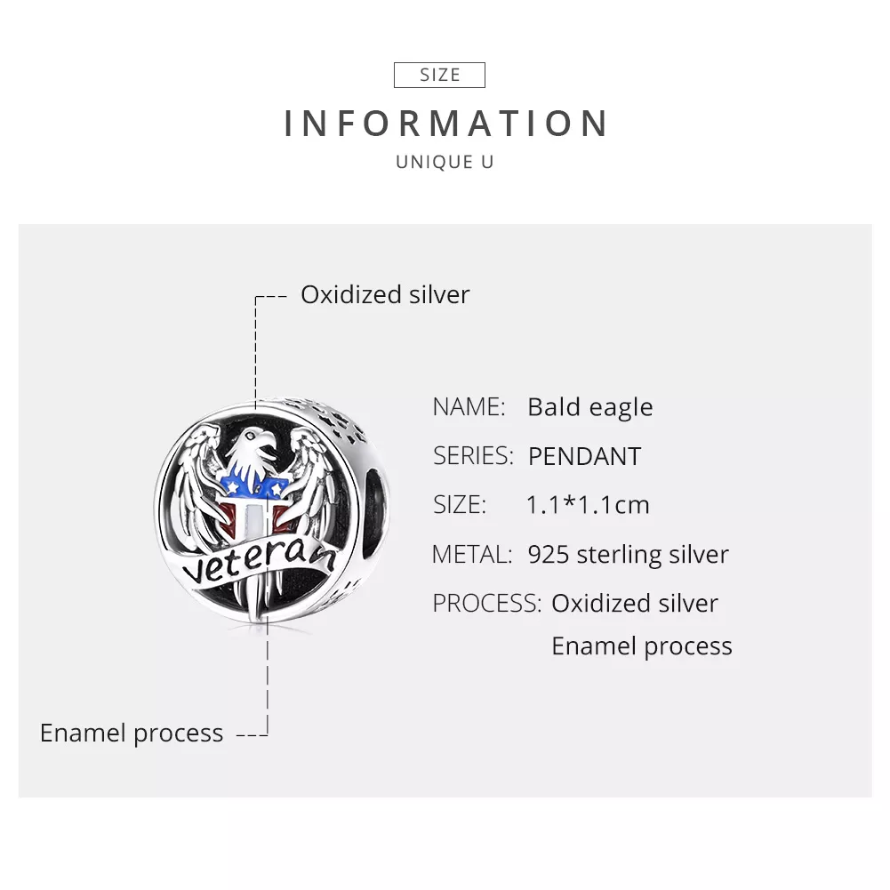 Charm Veterano life Pandora - SCC1885