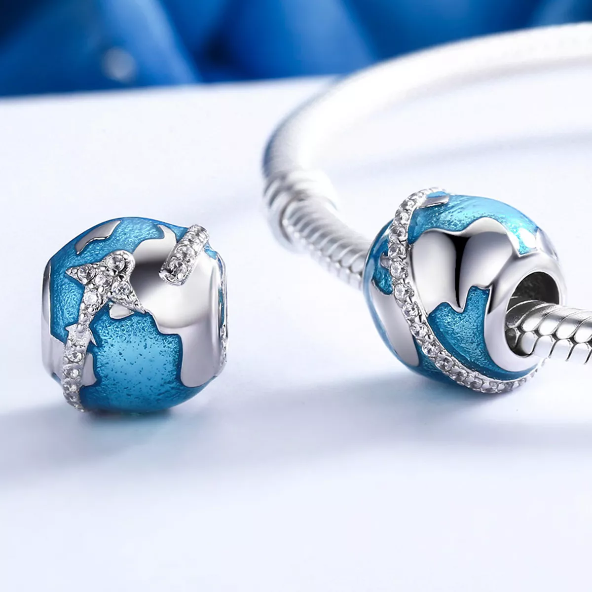 Charm Viajar ao redor do mundo estilo Pandora - SCC183