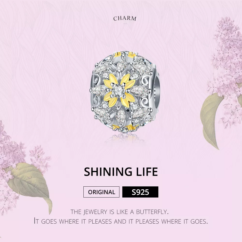 Charm Vida Brilhante life Pandora - SCC1333