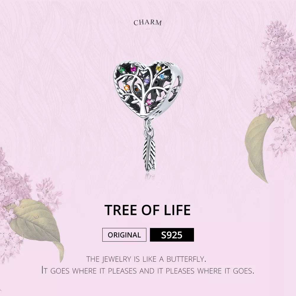Charm Árvore da Vida life Pandora - SCC1768