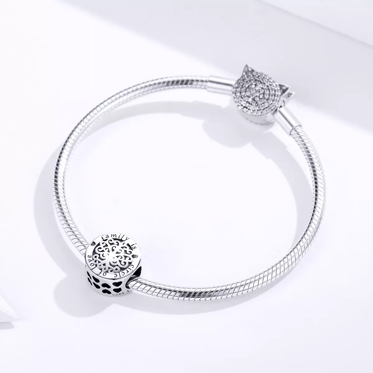 Charm Árvore Genealógica Espumante estilo Pandora - SCC1324