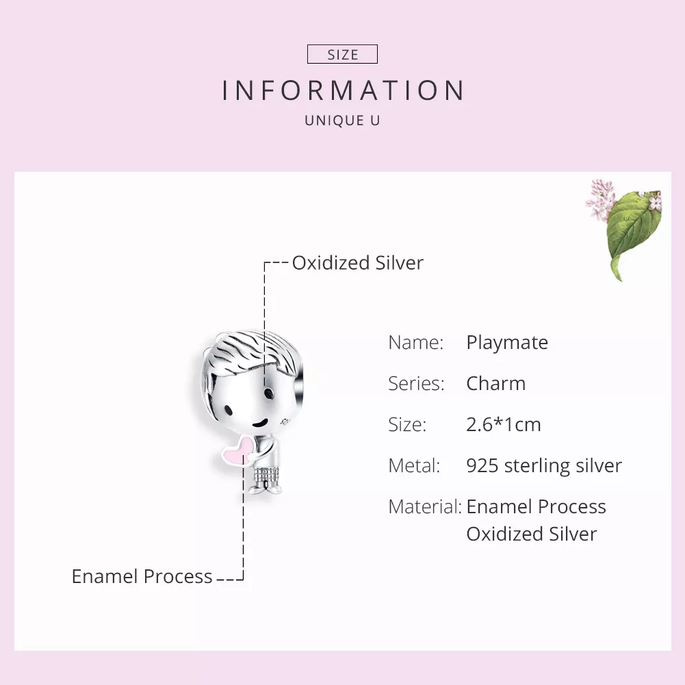 Charm É um menino life Pandora - SCC1334