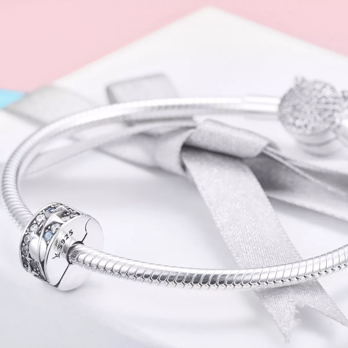 Clipe De Prata Planeta life Pandora - SCC985