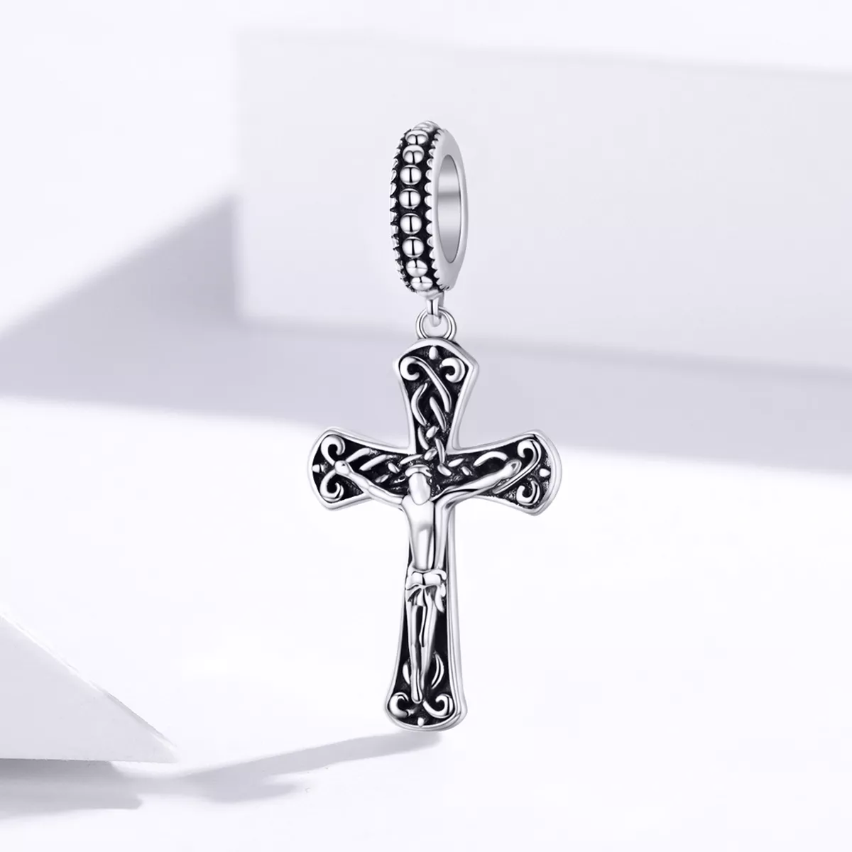 Charm Pendente A cruz de jesus estilo Pandora - SCC1407