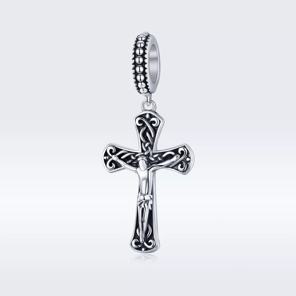 Charm Pendente A cruz de jesus estilo Pandora - SCC1407