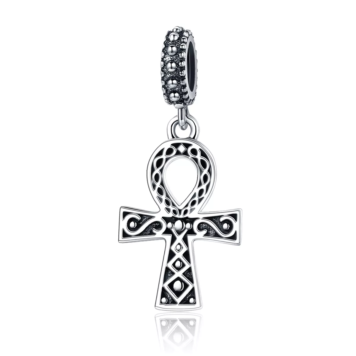 Charm Pendente A cruz do poder da fé retro estilo Pandora - SCC185