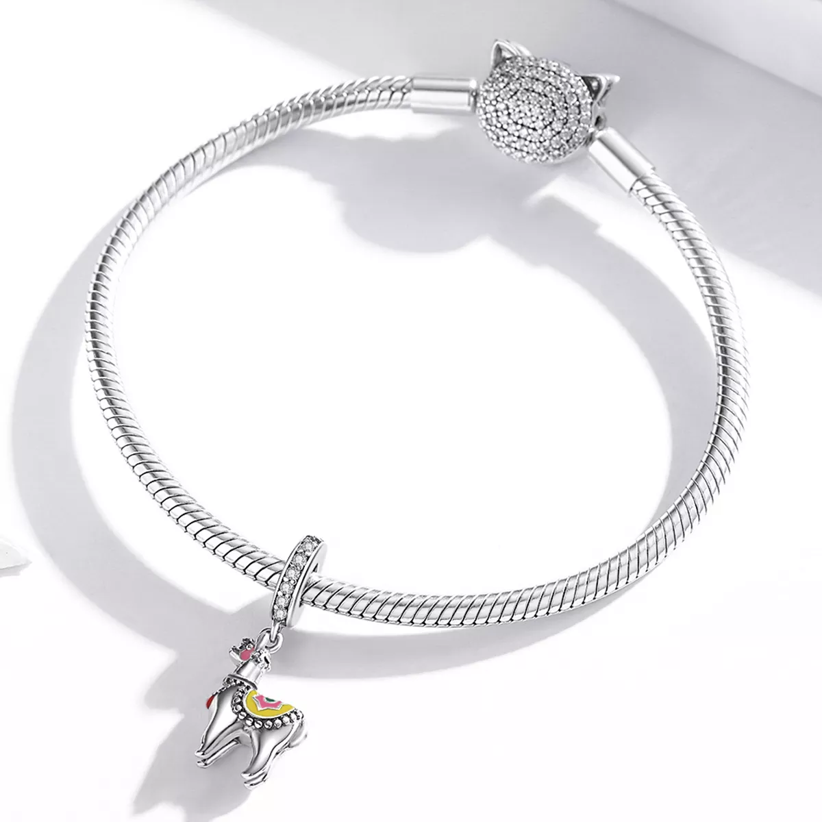 Charm Pendente Alpaca Fofa estilo Pandora - SCC1737