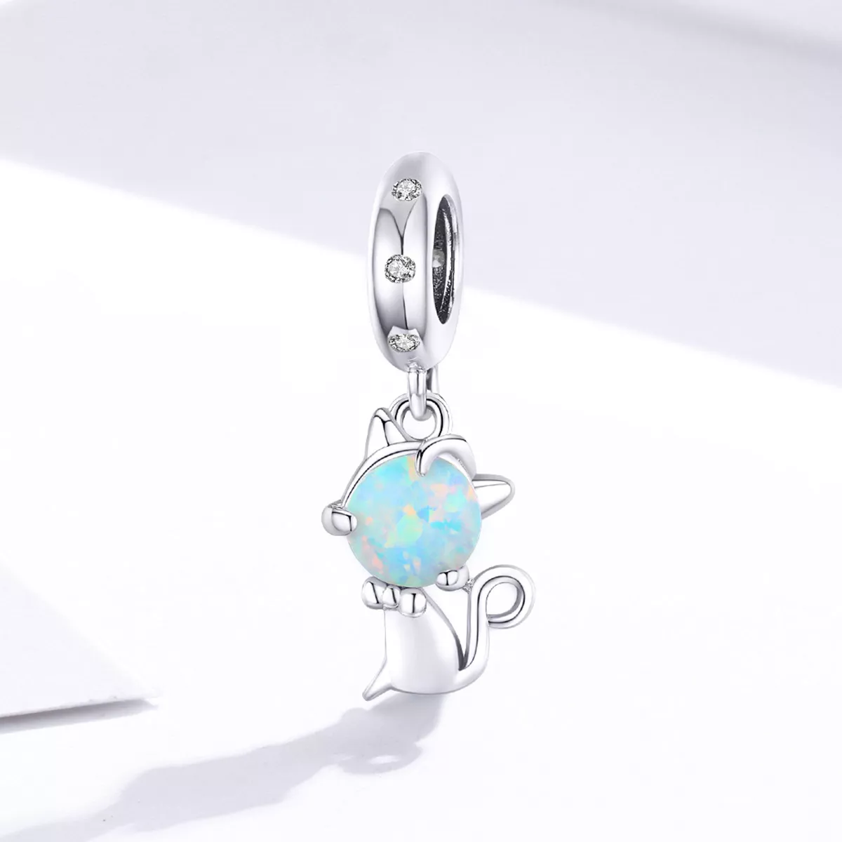 Charm Pendente Amada gatinha estilo Pandora - BSC235