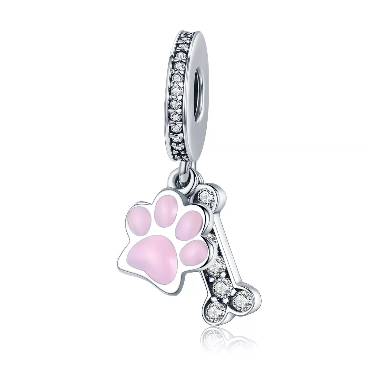 Charm Pendente Amante de animais de estimação estilo Pandora - SCC452