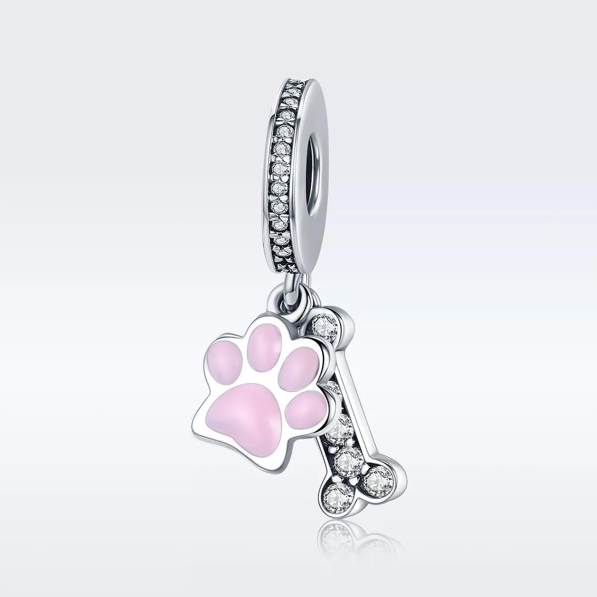 Charm Pendente Amante de animais de estimação estilo Pandora - SCC452