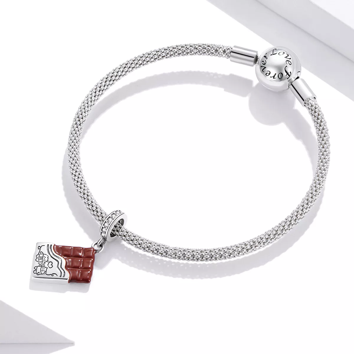 Charm Pendente Amor de Chocolate estilo Pandora - SCC1782