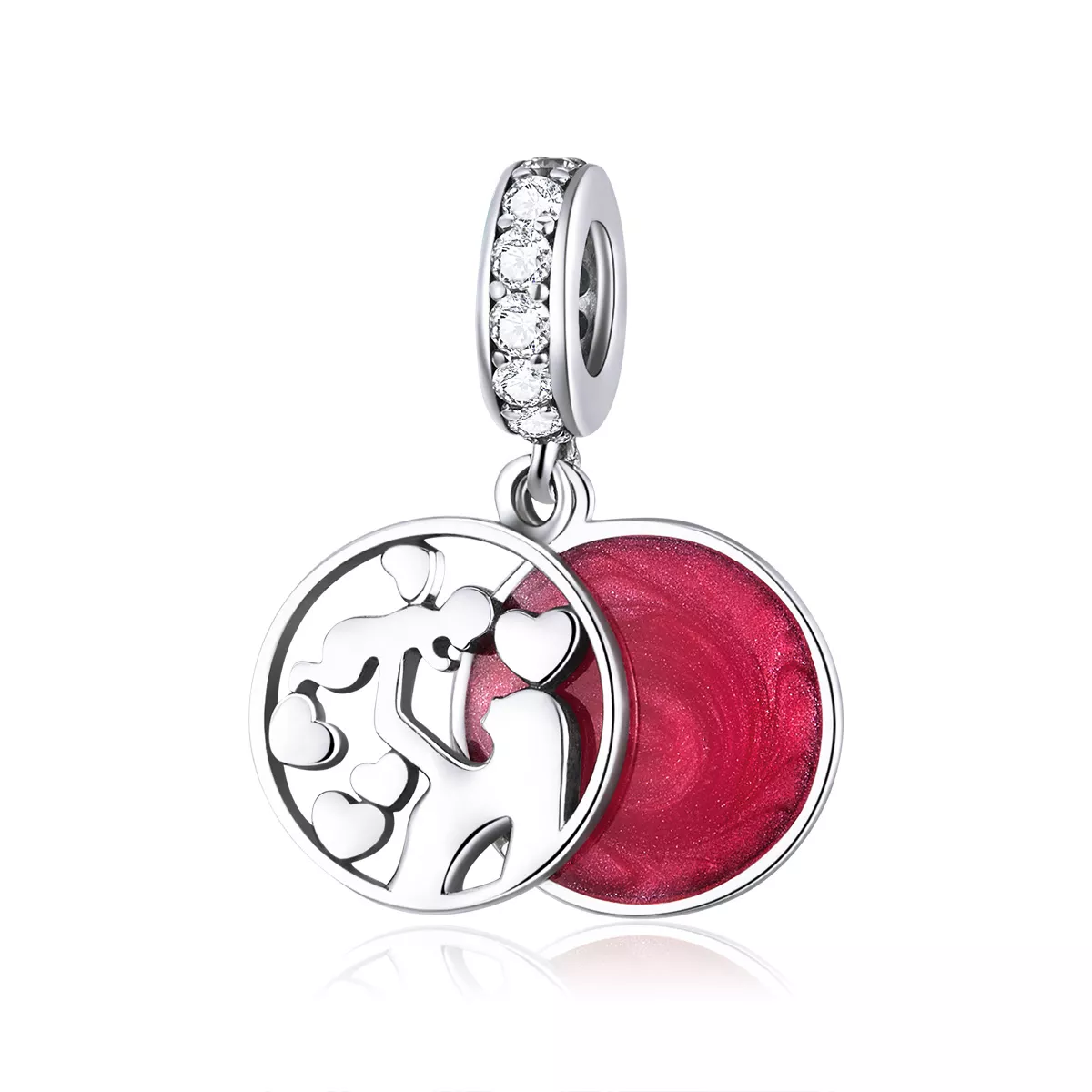 Charm Pendente Amor materno estilo Pandora - SCC1460