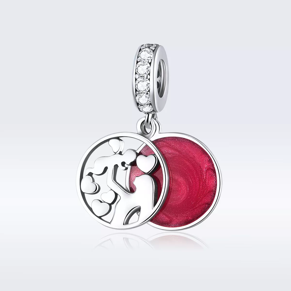 Charm Pendente Amor materno estilo Pandora - SCC1460