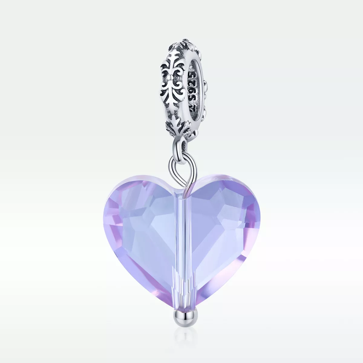 Charm Pendente Amor Romático estilo Pandora - SCC1816
