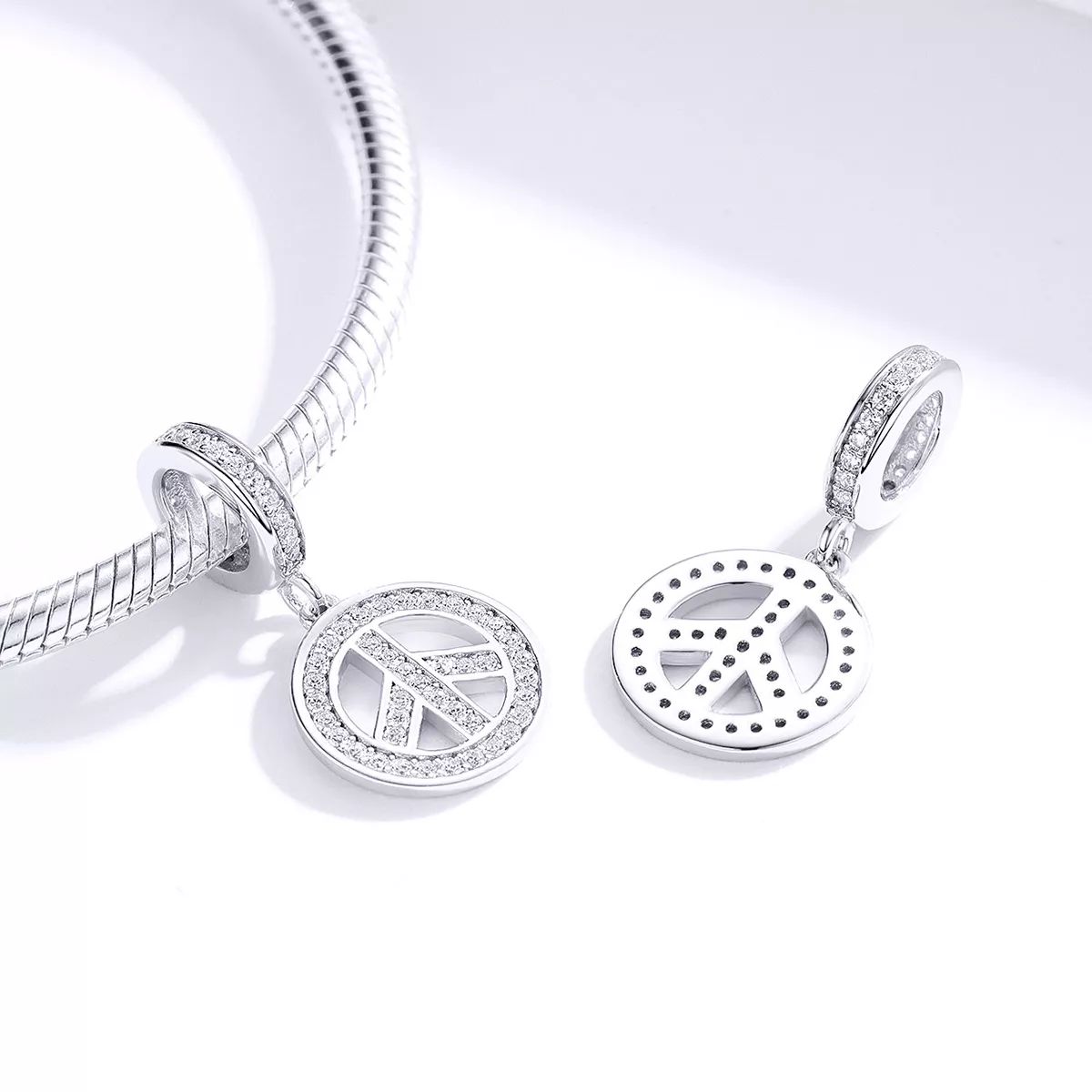 Charm Pendente Anti-guerra estilo Pandora - SCC1367