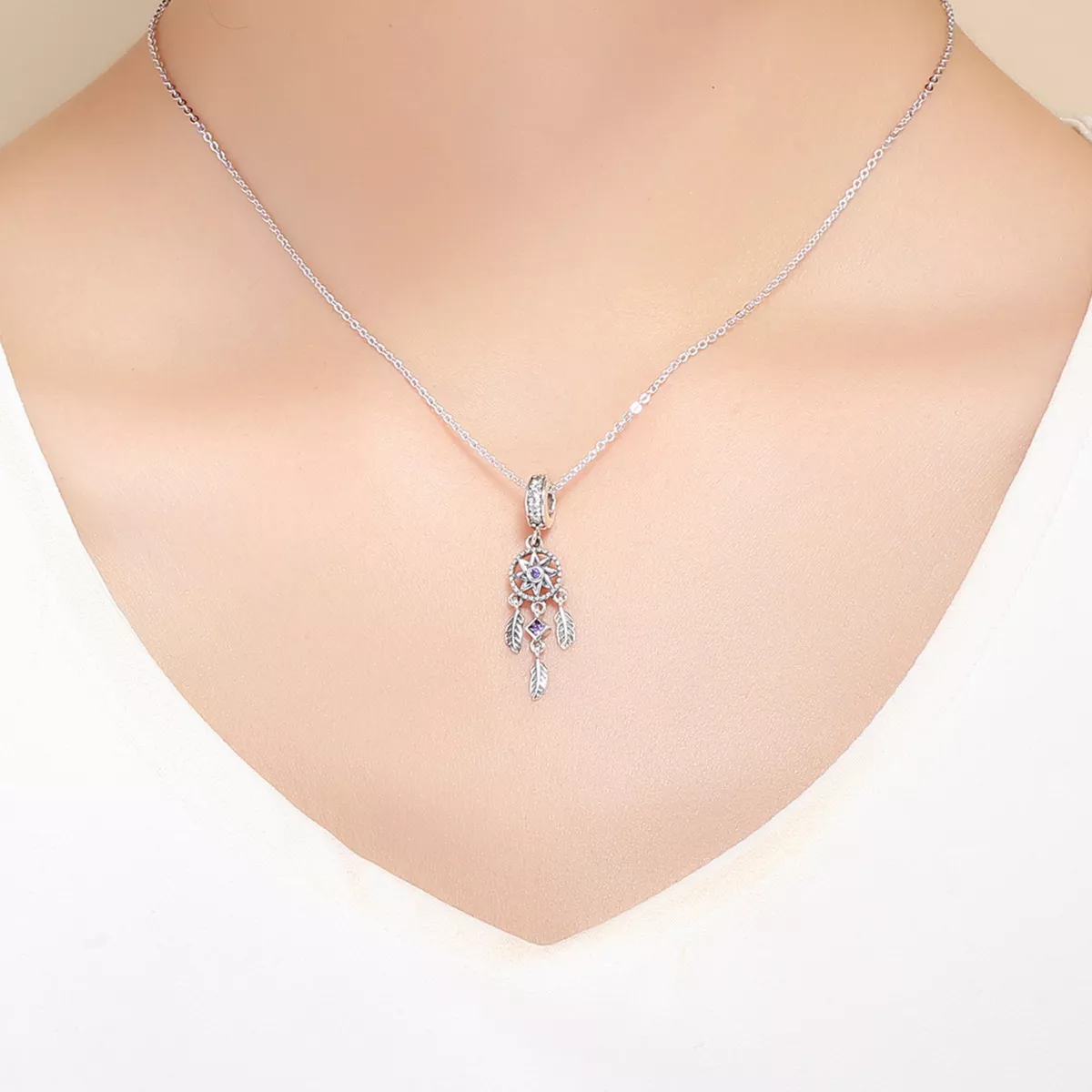 Charm Pendente Apanhador de Sonhos estilo Pandora - SCC841