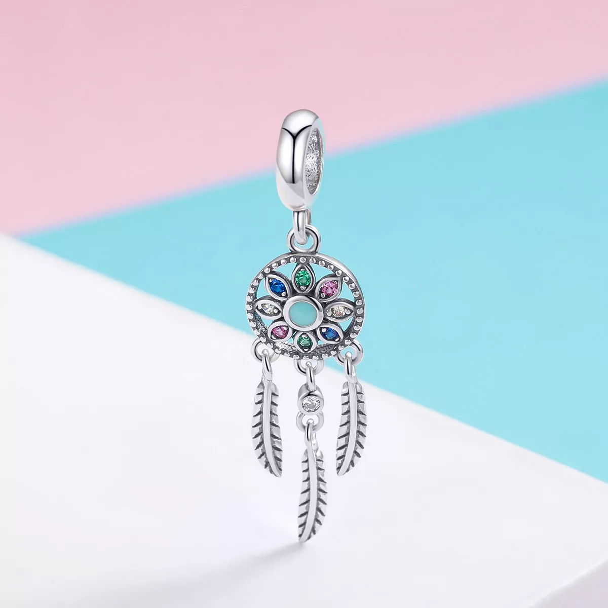 Charm Pendente Apanhador de Sonhos estilo Pandora - SCC961