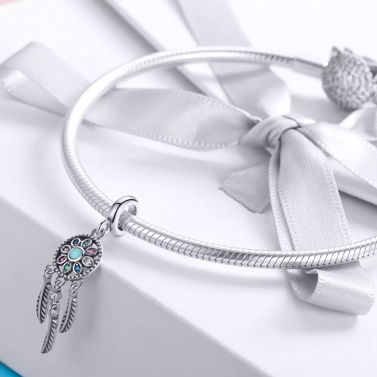 Charm Pendente Apanhador de Sonhos estilo Pandora - SCC961