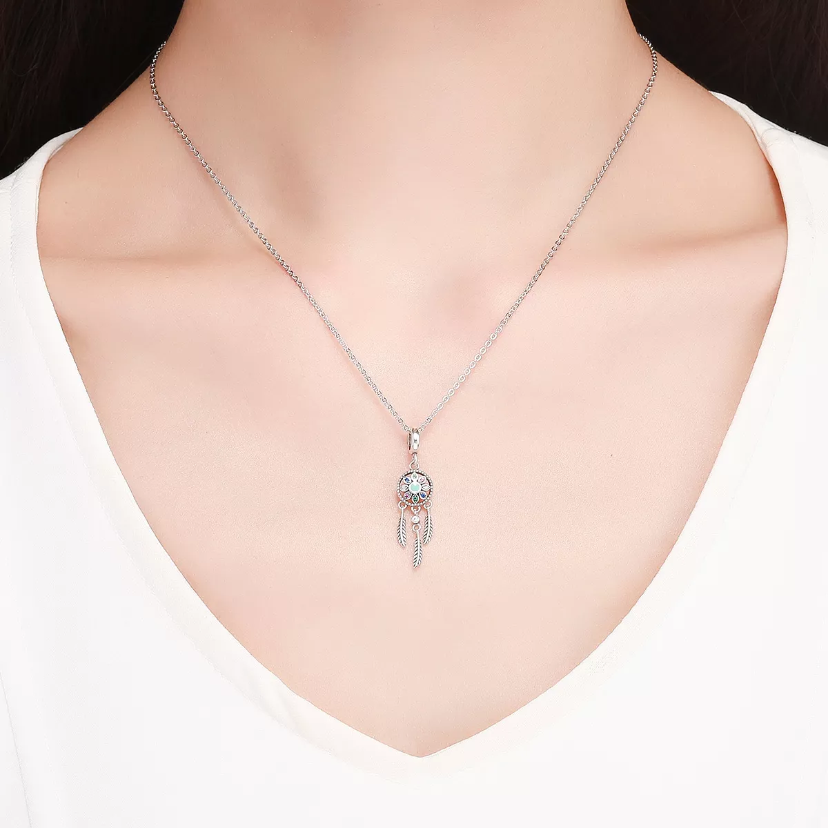 Charm Pendente Apanhador de Sonhos estilo Pandora - SCC961