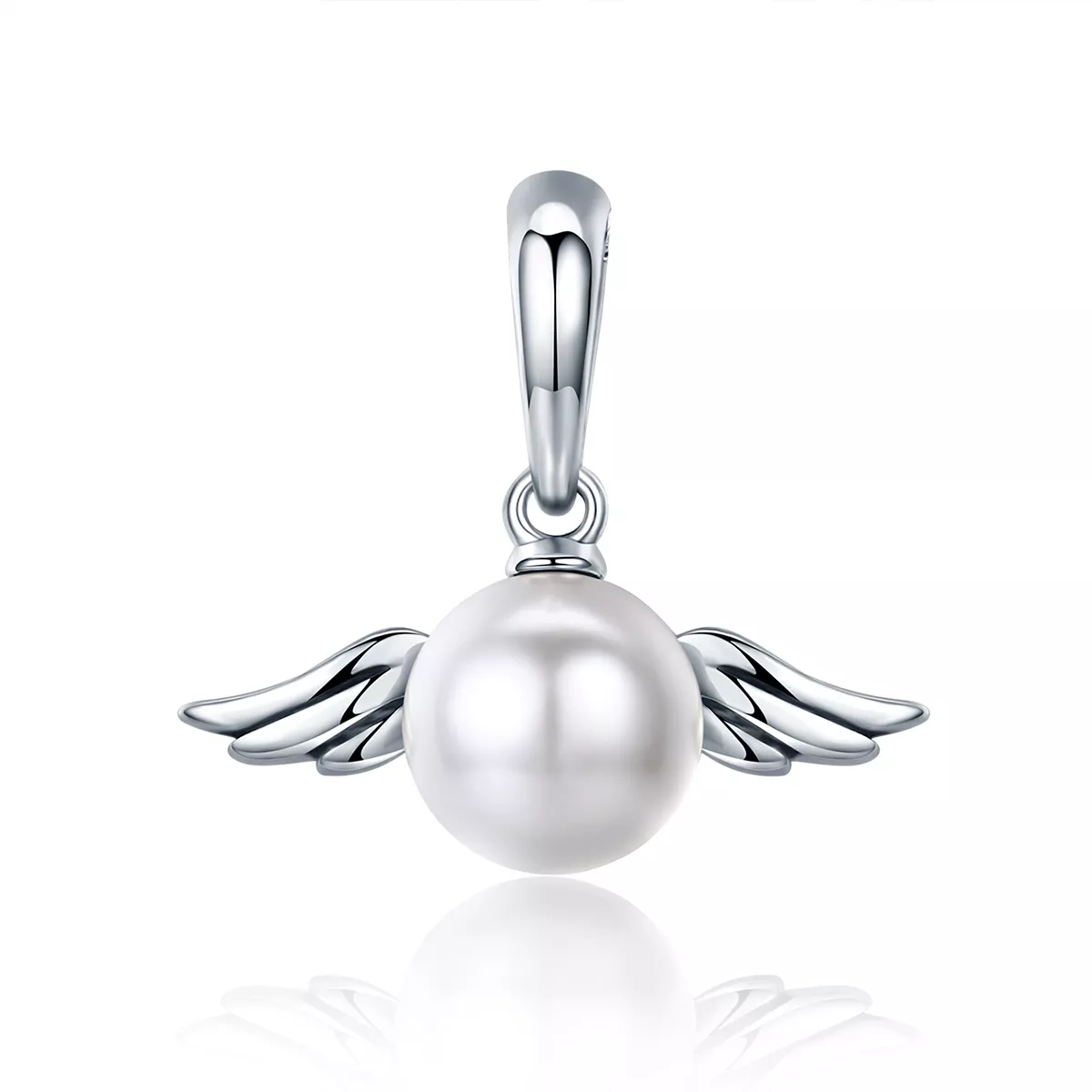 Charm Pendente Asas de Anjo pérola estilo Pandora - SCC381