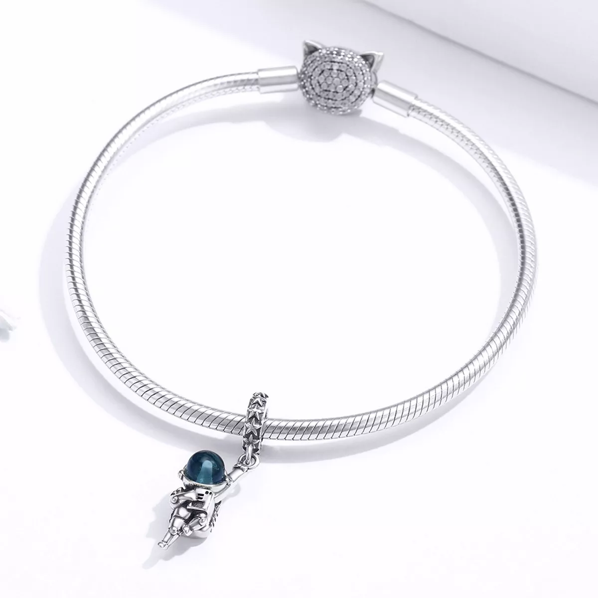 Charm Pendente Astronauta estilo Pandora - BSC202