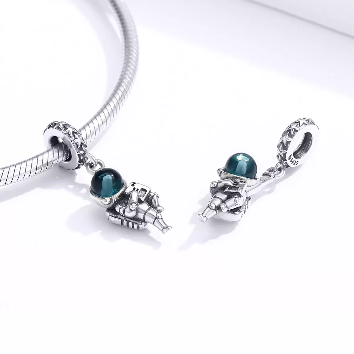 Charm Pendente Astronauta estilo Pandora - BSC202