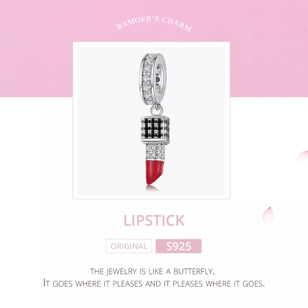 Charm Pendente Batom life Pandora - SCC1392