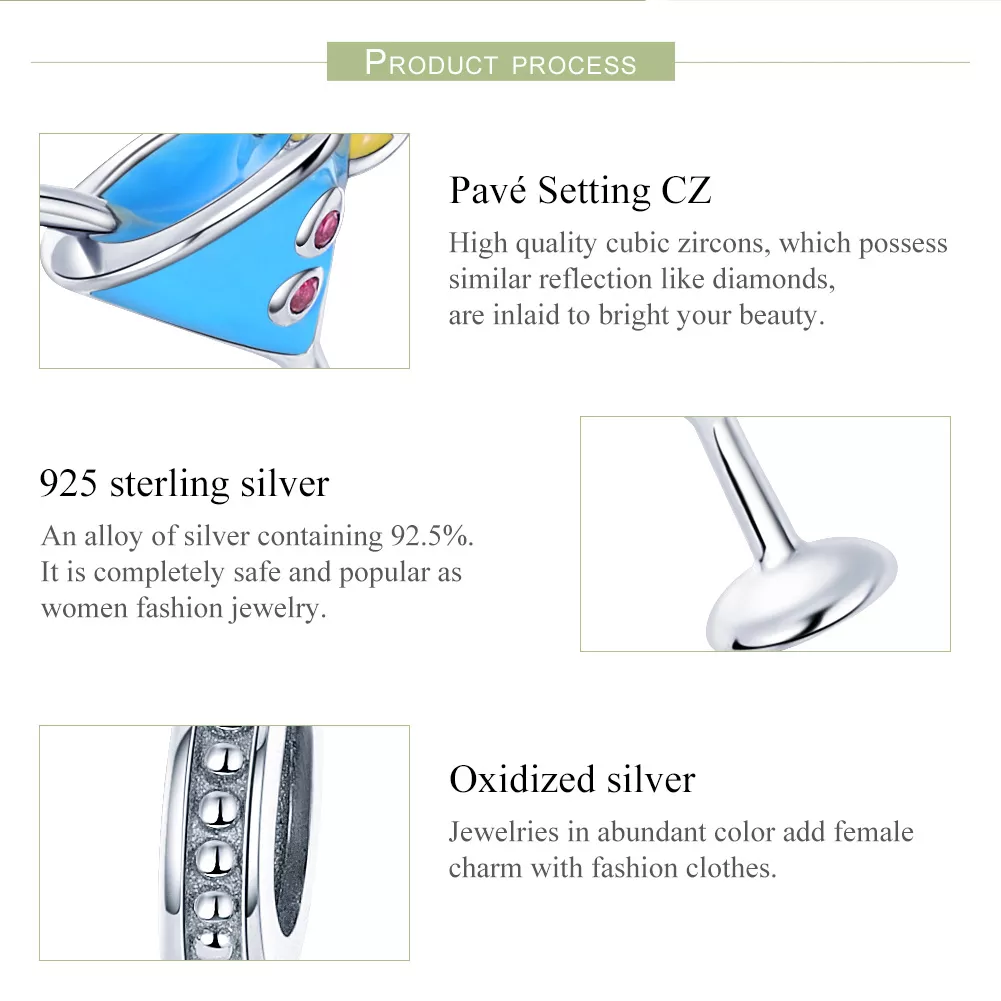 Charm Pendente Bebidas geladas de verão estilo Pandora - SCC698