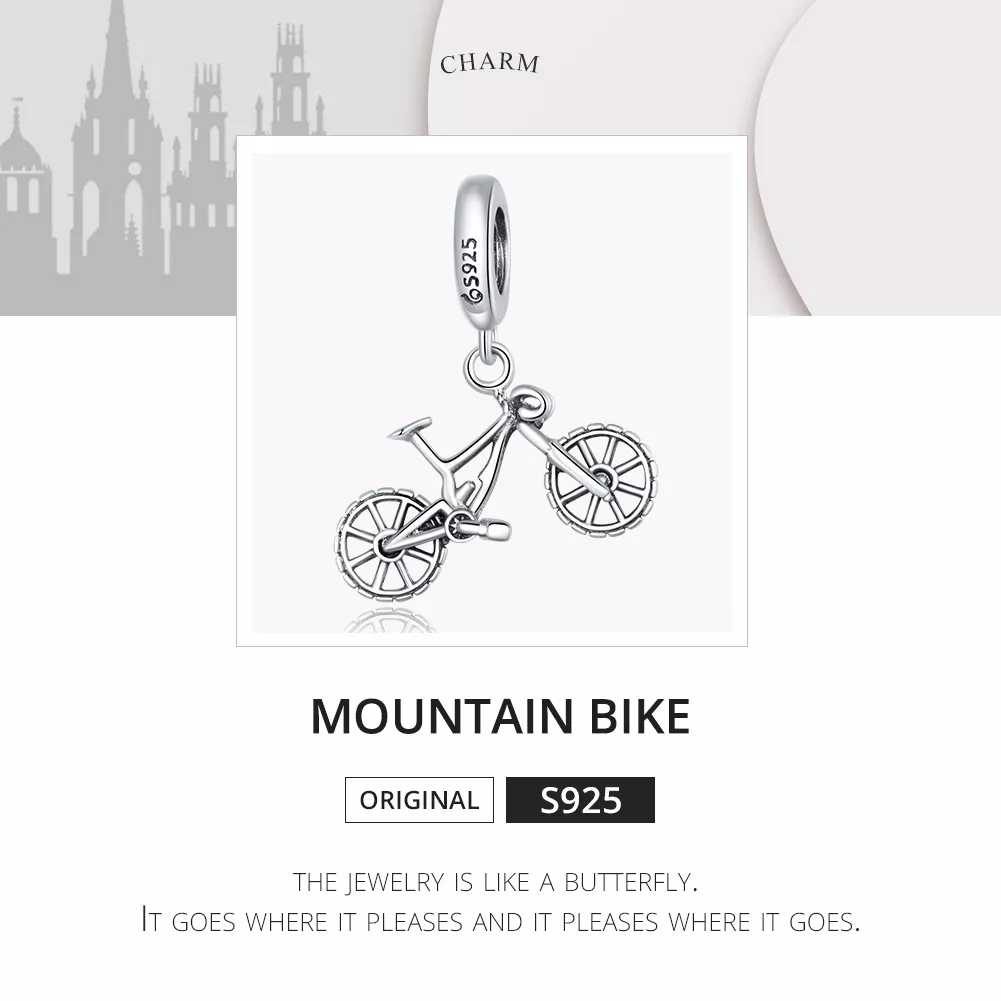 Charm Pendente Bicicleta estilo Pandora - BSC384
