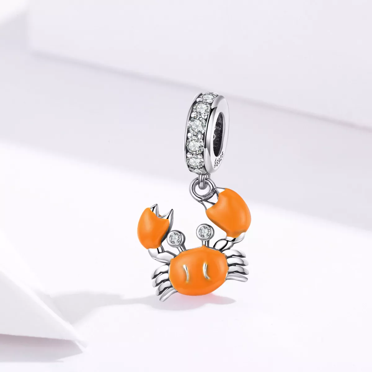 Charm Pendente Caranguejo de verão estilo Pandora - BSC076