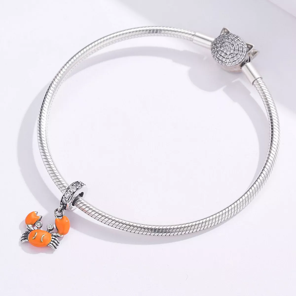 Charm Pendente Caranguejo de verão estilo Pandora - BSC076