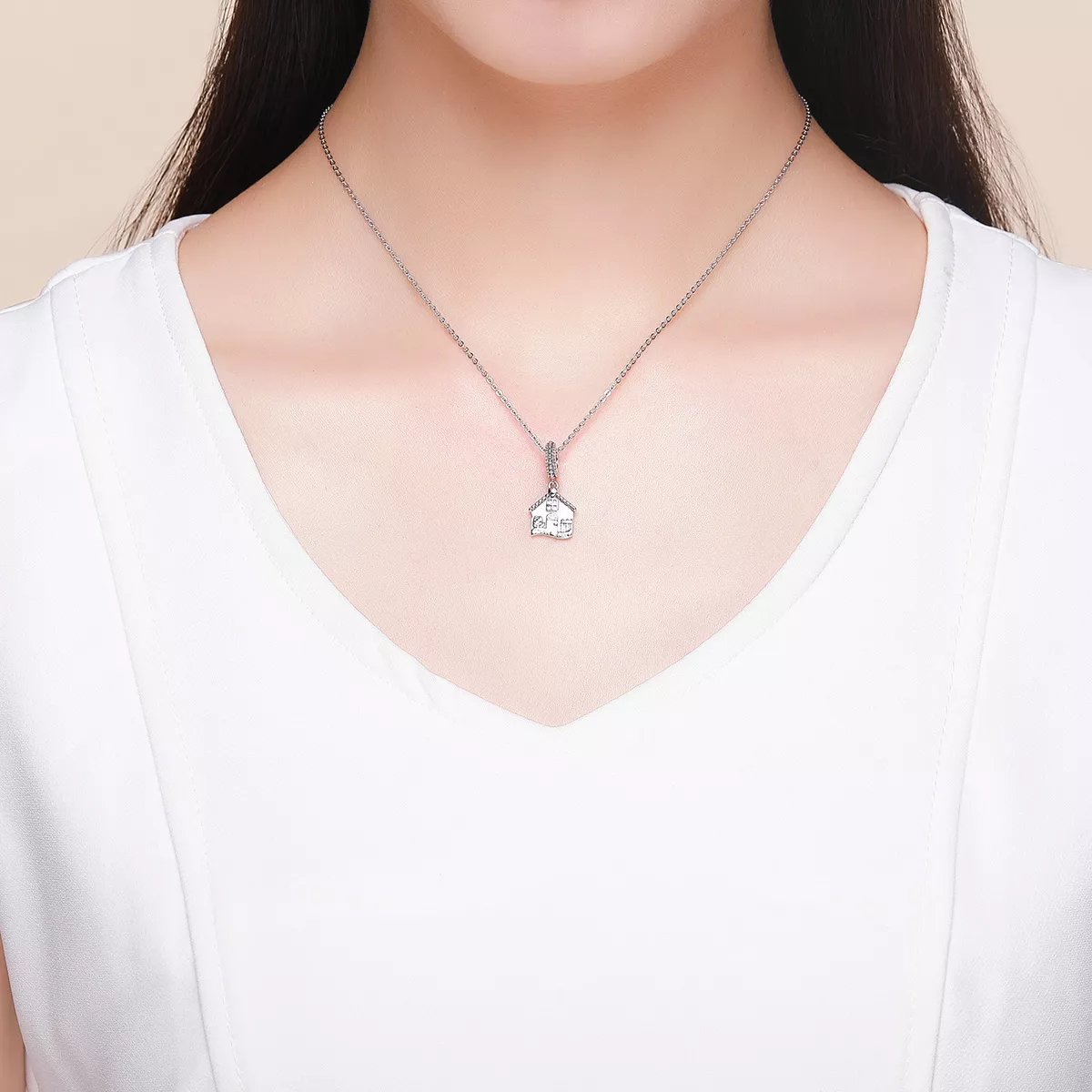 Charm Pendente Casa feliz estilo Pandora - SCC913