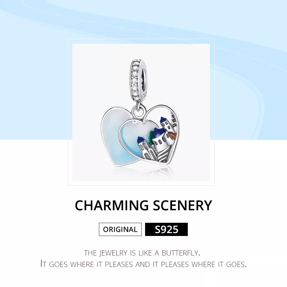 Charm Pendente Cenário Encantador estilo Pandora - SCC1742