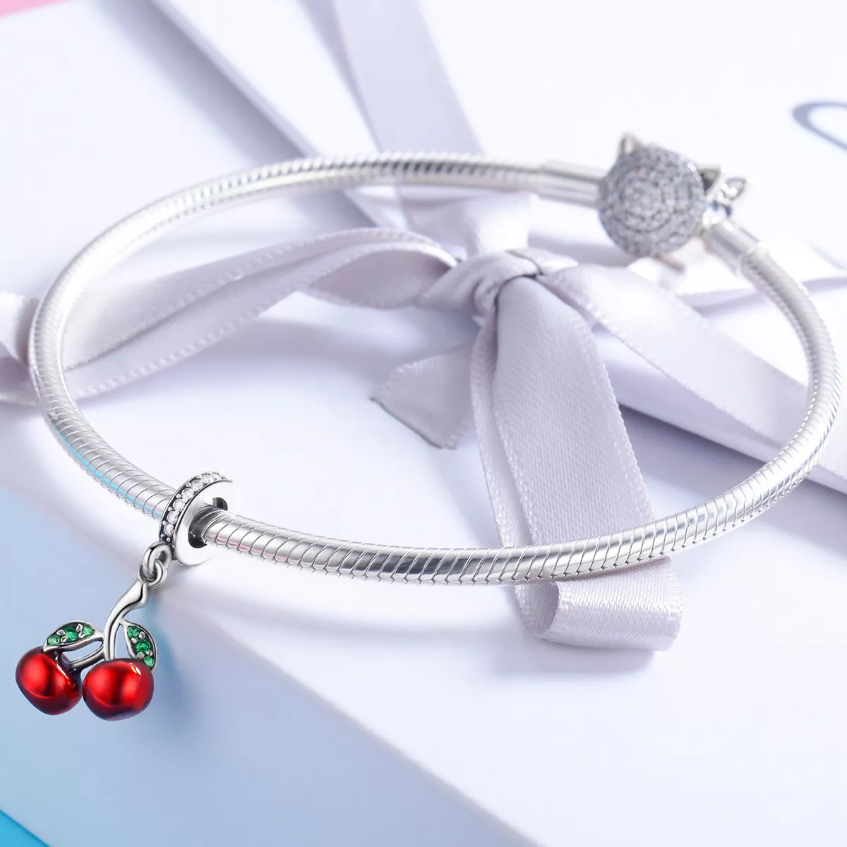 Charm Pendente Cerejas de verão estilo Pandora - SCC784