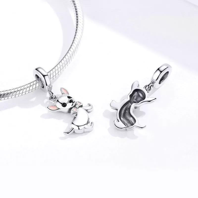 Charm Pendente Chihuahua estilo Pandora - SCC1317