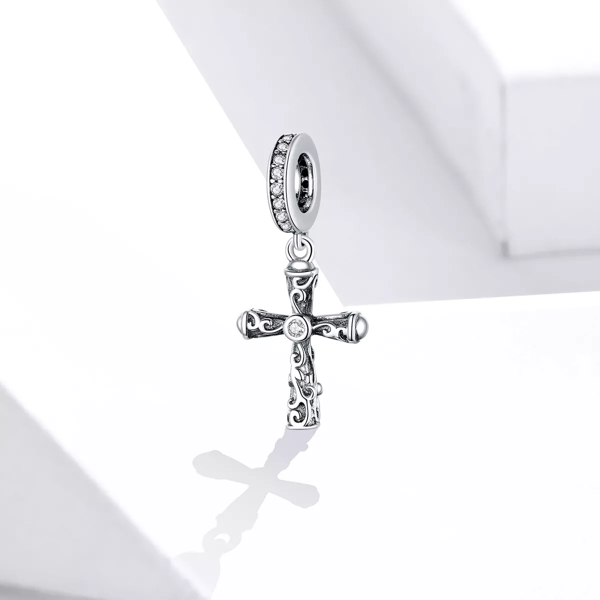 Charm Pendente Cruz Vintage estilo Pandora - BSC313