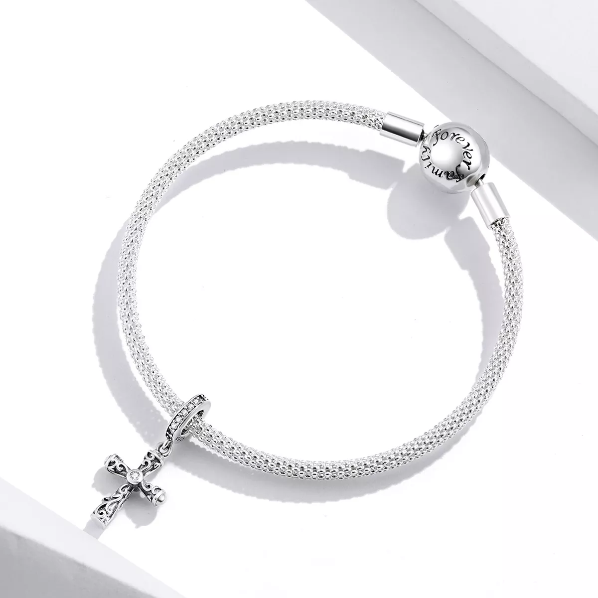 Charm Pendente Cruz Vintage estilo Pandora - BSC313