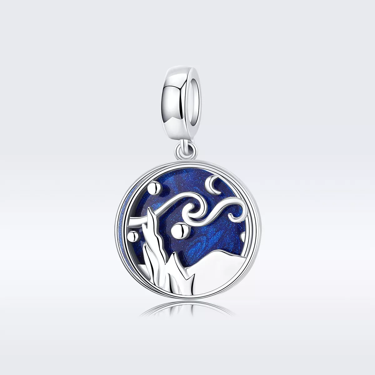 Charm Pendente Céu estrelado estilo Pandora - SCC1389