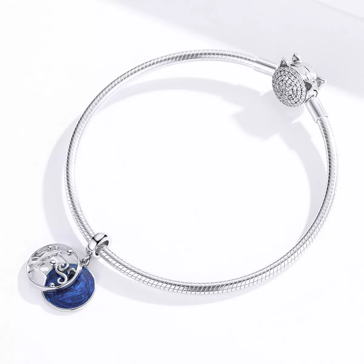 Charm Pendente Céu estrelado estilo Pandora - SCC1389