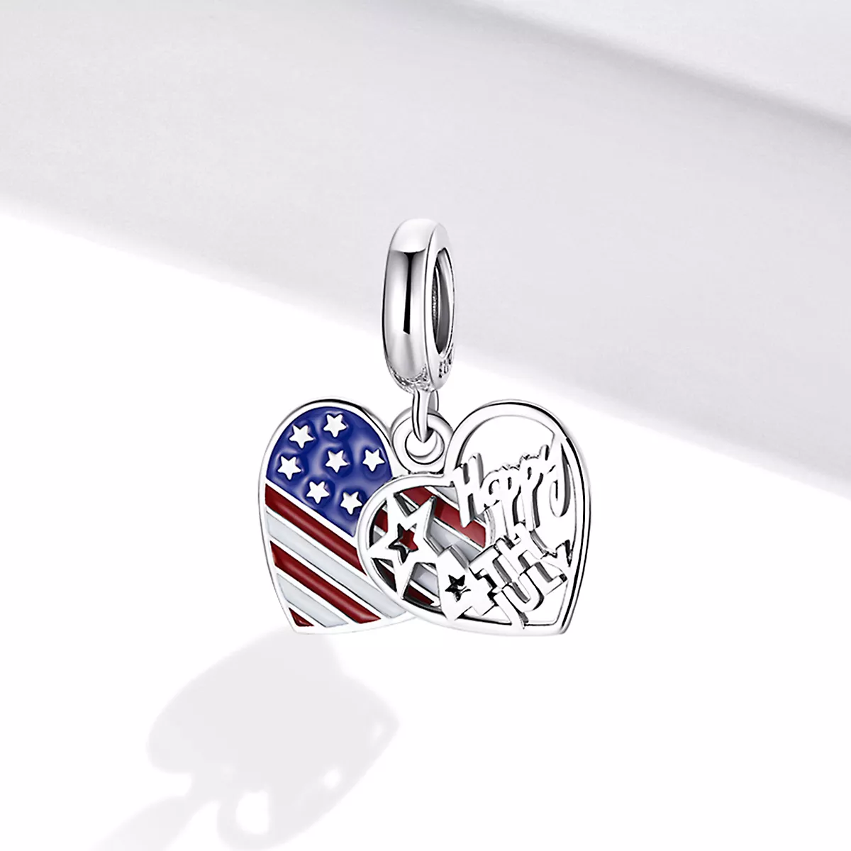 Charm Pendente Dia da Independência Americana estilo Pandora - SCC1884