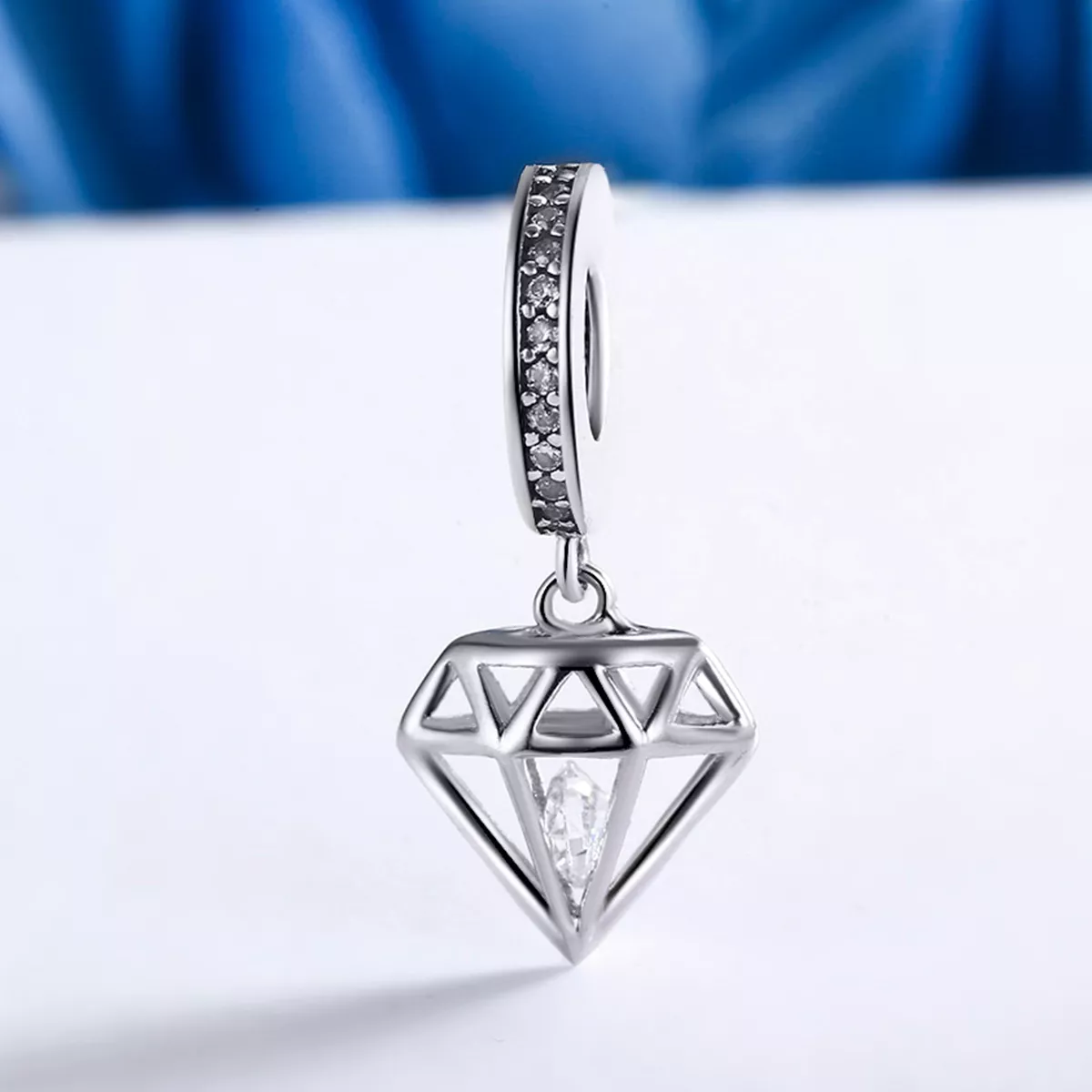 Charm Pendente Diamante estilo Pandora - SCC186