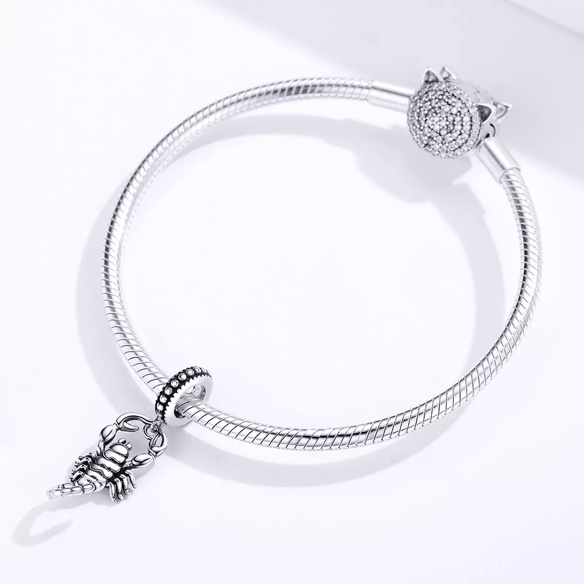 Charm Pendente Escorpião estilo Pandora - SCC1329