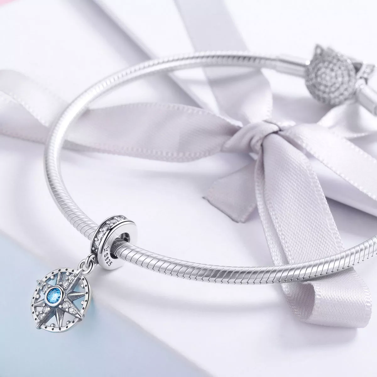 Charm Pendente estrela polar estilo Pandora - SCC847