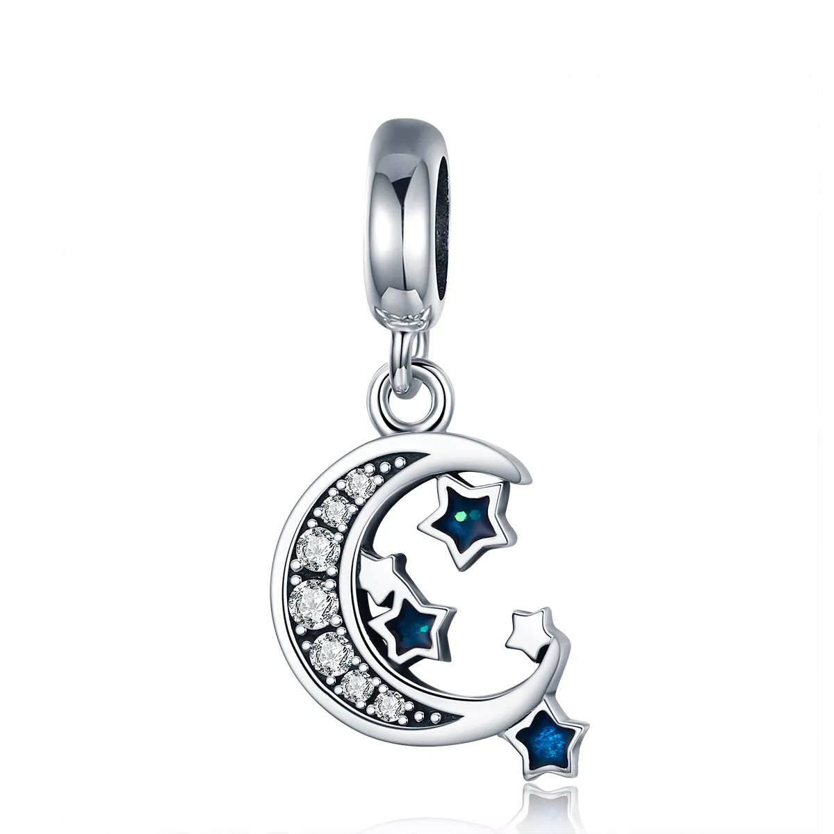 Charm Pendente Estrelas brilhantes estilo Pandora - SCC639