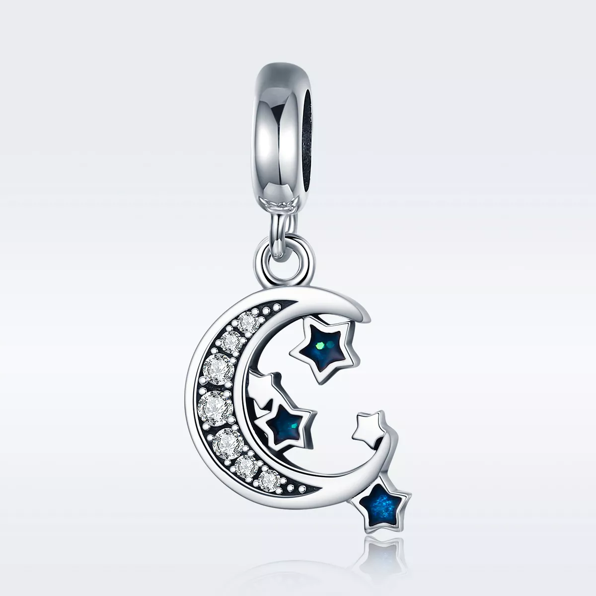 Charm Pendente Estrelas brilhantes estilo Pandora - SCC639
